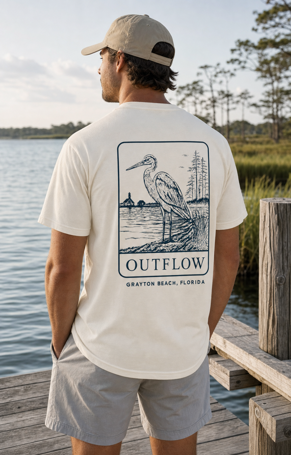 Heron Marsh Tee