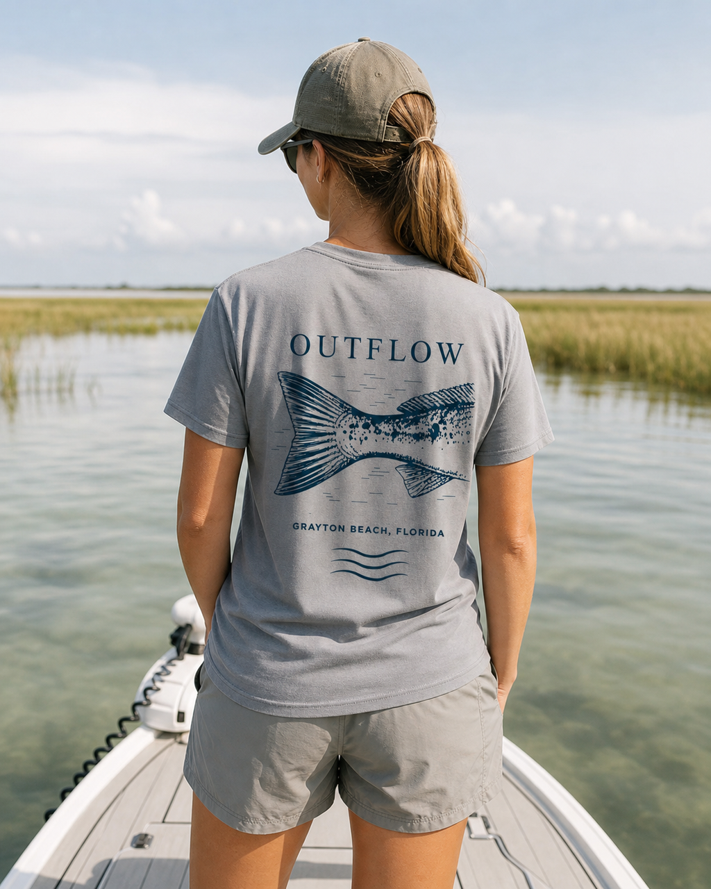 Redfish Tail Tee