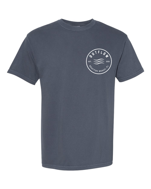 Redfish Tail Tee - Inshore Fishing Graphic Tee by Outflow Grayton Beach